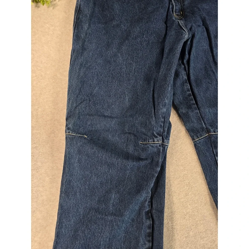 Rocawear Vintage Baggy Y2K Denim Jeans Men's Size 40x32 Logo Wide Leg Grunge